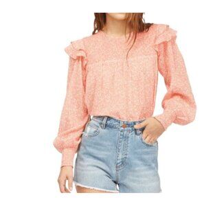 Billabong / Wrangler Carefree‎ Eco Cotton Top Pink S